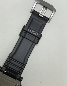 Montre de sport pour homme, luxe général, carrée, numérique, avec alarme, bracelet en acier inoxydable et boîtier en alliage - Product Image 4