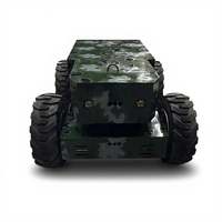 Kit de Vehículo Robótico Inteligente Todoterreno con Control Remoto 4WD para Evitar Obstáculos, Programable para DIY