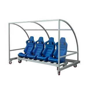 Football stadium soccer player bench seats dugout with shatter and UV proof Polycarbonate board