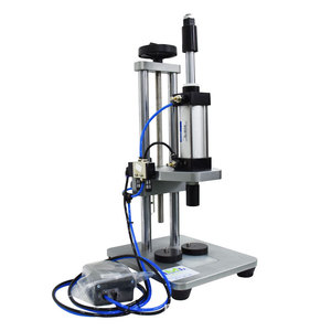<b>Electric</b> Metal <b>Collar</b> Cap Press Spray Crimper Perfume Bottle Capping Machine with Bearing for Glass Packaging - Product Image 1