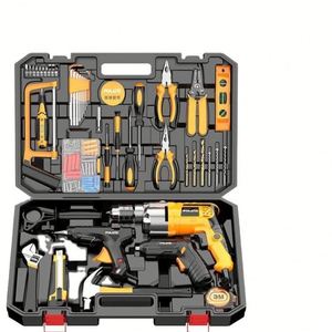 Kit Combinado OEM de Acero Inoxidable: Taladro Inalámbrico y Llave de Impacto con Batería de Litio, Estuche Rígido y 1 Año de Garantía para Reparaciones Domésticas - Product Image 1