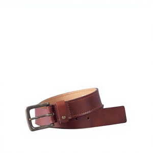 BS INTERNATIONAL Custom Printed Cow Hide Steel Square Pin Buckle Formal Men's Lightweight Waterproof Eco-Friendly Heavy <b>Belts</b> - Product Image 6
