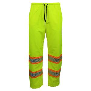 Overol de Lluvia de Alta Visibilidad Antiestático de Poliéster Nivel B, con Costuras Soldadas, Reflectante, Ropa de Trabajo de Seguridad - Product Image 3