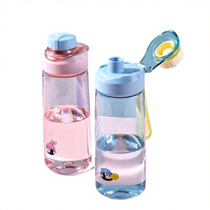 Gourde portable Xile Creative Design en Tritan et PP pour enfants et étudiants, idéale pour les activités sportives en extérieur et la consommation directe en été - Product Image 1