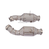 Collecteur d'échappement haute performance SS304 pour Mercedes-Benz C43 E43 AMG W205 W213 3.0T, amélioration de puissance, course