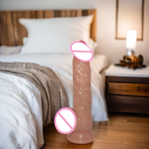 20 CM huidkleurige grote dildo's voor mannen, seksspeeltje voor lesbiennes, realistische dildo, goedkope producten - Product Image 5