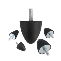 Patins anti-vibration en caoutchouc, amortisseurs de chocs, isolateurs de vibrations, type VP, fixation par vis, pour générateur CNC, compresseur, pompe, moteur