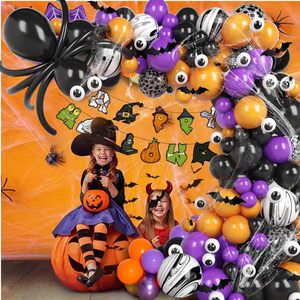 <span class=keywords><strong>Palloncini</strong></span> di Halloween ghirland Arch Kit forniture per feste <span class=keywords><strong>con</strong></span> palloncino a forma di <span class=keywords><strong>ragno</strong></span> palloncino palloncino per decorazioni per feste di giorno di Halloween - Product Image 4