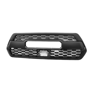 กระจังหน้าสไตล์โปร ปี 2016-2021 ทำจากพลาสติก ABS สีดำด้าน พร้อมไฟ LED สีเหลืองอำพัน ตัวอักษรเปลี่ยนได้ ใหม่ - Product Image 3