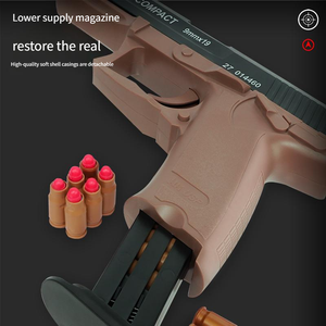Fornitura di fabbrica <span class=keywords><strong>Mini</strong></span> ABS realistici per <span class=keywords><strong>pistola</strong></span> giocattolo <span class=keywords><strong>pistola</strong></span> guscio di espulsione pistole giocattolo con marmitta giocattolo a buon mercato realistico pistole - Product Image 6