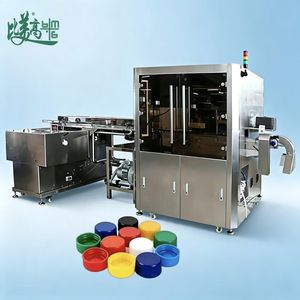 Línea de Producción Automatizada con Marcador Láser UV y Código QR, Cámara CCD para Clasificación Automática de Tapas de Botellas - Product Image 2
