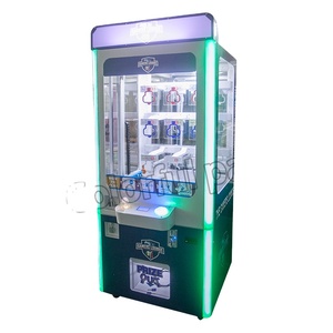 Machine de jeu d'arcade colorée à monnayeur, type Key Master, avec distributeur de prix et machine à griffes à monnayeur - Product Image 1