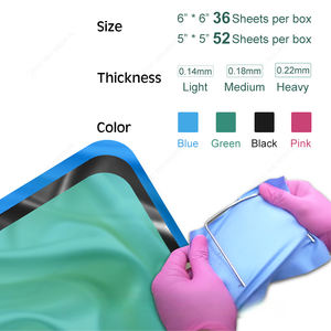 Diga dentale gomma eccellenza resistenza allo strappo naturale lattice dighe dentali - Product Image 2