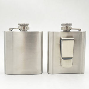 <span class=keywords><strong>Mini</strong></span> 3oz Edelstahl Flach mann Luxus Design mit Gürtels chnalle für Geschäfts geschenke Camping - Product Image 2