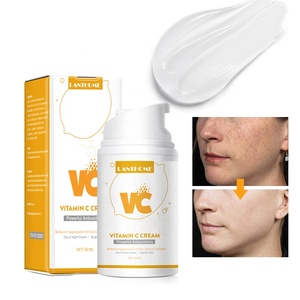 Etiqueta personalizada OEM Crema facial con vitamina C natural Crema de vitamina C para blanquear la piel Hidratante Aclarar - Product Image 5
