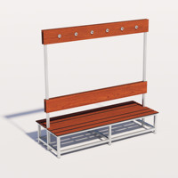 Casier et banc AOGAO HPL avec acier inoxydable 304, étanche, longueur personnalisable de 1m à 2,4m, montage au sol pour salle de sport/locutorium