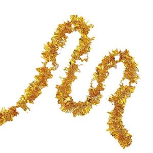 Guirlanda de Natal e Ano Novo com Fitas Plásticas Coloridas, Lantejoulas Rubia e Flores de Papel - Product Image 5