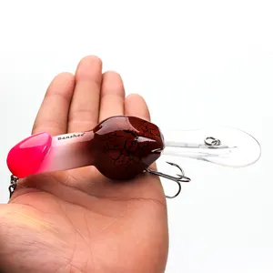 Nadir sanat kaynağı fabrika Crankbait derin dalgıç uzun önlük uzun döküm Penis şekilli Wobblers tam özelleştirme bas balıkçılık Lures