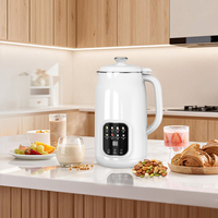 Ventes chaudes, mini-blender électrique automatique commercial portable en acier inoxydable, machine à faire du lait de soja pour bébé, machine à faire du lait de soja