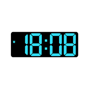 Réveil numérique intelligent à LED, vente en gros directe d'usine, <span class=keywords><strong>pas</strong></span> <span class=keywords><strong>cher</strong></span>, avec grand écran, <span class=keywords><strong>horloge</strong></span> de bureau pour la décoration de la maison - Product Image 3