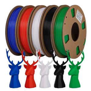 Filamento PLA para Impresora 3D de 1.75mm, 1KG, 12 Rollos, 1KG/rollo, Filamentos Brillantes para Impresión, Materiales para Impresora 3D de Alta Temperatura, Automático - Product Image 1