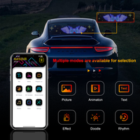 Panneau matriciel LED flexible RGB SXZM 96x16, écran LED intelligent programmable, contrôle par application DIY