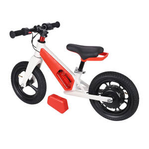 Nouveau design 24V 250W enfants vélo d'équilibre électrique 12 pouces pneu pneumatique E-Bike pour enfants vente en gros - Product Image 3