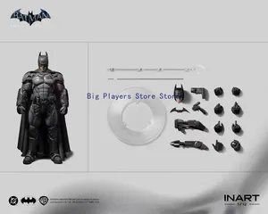 En stock, figurine d'action originale INART Bat: <span class=keywords><strong>Arkham</strong></span> Origins Bat--man à l'échelle 1/12, jouet de collection, cadeau - Product Image 3