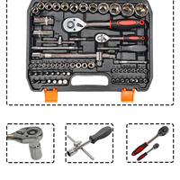 Juego de llaves de carraca métricas de 1/2 pulgada CR-V, kit de mecánico automotriz OEM en caja, combinación para uso manual
