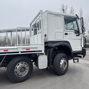 Camions porte-conteneurs à plateau plat <span class=keywords><strong>Sinotruk</strong></span> <span class=keywords><strong>8X4</strong></span> à bas prix, 12 pneus, châssis long de 8000 mm - Product Image 5