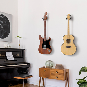 Accessoires d'instruments de musique professionnels GH04 Support mural en plastique pour guitares électriques, acoustiques, basses, ukulélés - Product Image 5
