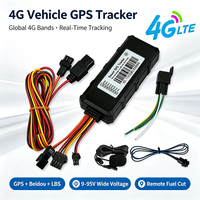 Rastreador GPS 4G para Vehículos, 9-95V, Amplio Rango de Voltaje, Bandas Globales, Rastreo en Tiempo Real