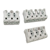 Gaochao – connecteur d'épissure rapide approuvé UL, bornier à emboîtement, connecteur de fil à bouton poussoir à broches multiples