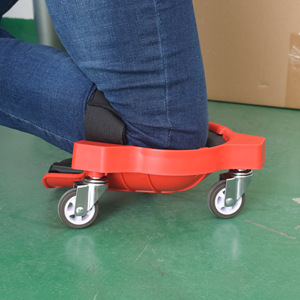 Knee Pads With Casters 22.0cm X 8.8cm Durable For Tile Laying Construction Tools - Product Image 4