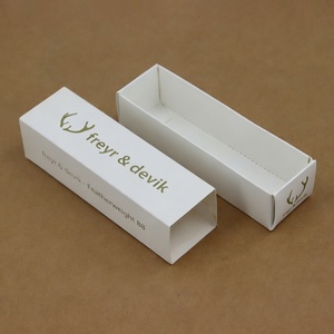 Cosmetic Paper Drawer Box Paper Cardboard Box Custom Size and Design Eco-friendly Gift Drawer Box Paper Cylinder Box - Product Image 2