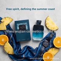 Parfum Rasasi Hawas pour homme, best-seller transfrontalier, senteur ananas, agrumes et océan, format voyage 100ml