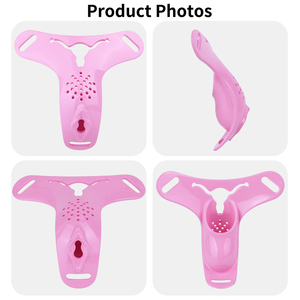 FRRK Ceinture de chasteté Sissy, Culotte de chasteté, Harnais anti-chute pour chasteté extrême, Verrouillage du pénis, Jouet de féminisation - Product Image 4