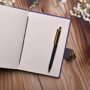 ซื้อสมุดโน้ตปกแข็งลายใบไม้ Moon Cardboard Leaf พร้อมสมุดโน้ตพิมพ์ลายสไตล์วินเทจทำมือสำหรับขาย - Product Image 4