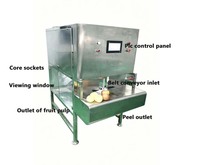 Automatische industriële snijmachine voor sinaasappels, peren, citroenen, persimmons, drakenvruchten en mango's.