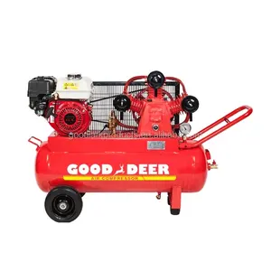 7HP Industrial Petrol Piston Air Compressor For Sale Factory Supply Low Price