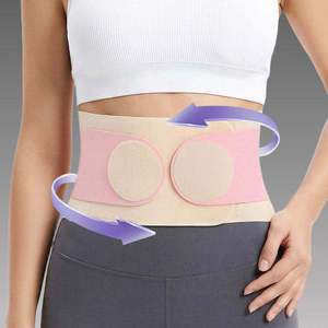 Ceinture de soutien lombaire ultra-fine et légère pour hommes et femmes, soulagement des douleurs lombaires et de la sciatique, à porter sous les vêtements, soutien de la posture - Product Image 4