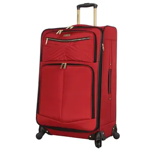 Mala de bagagem de carrinho de viagem, bolsa elegante clássica personalizada para malas de viagem