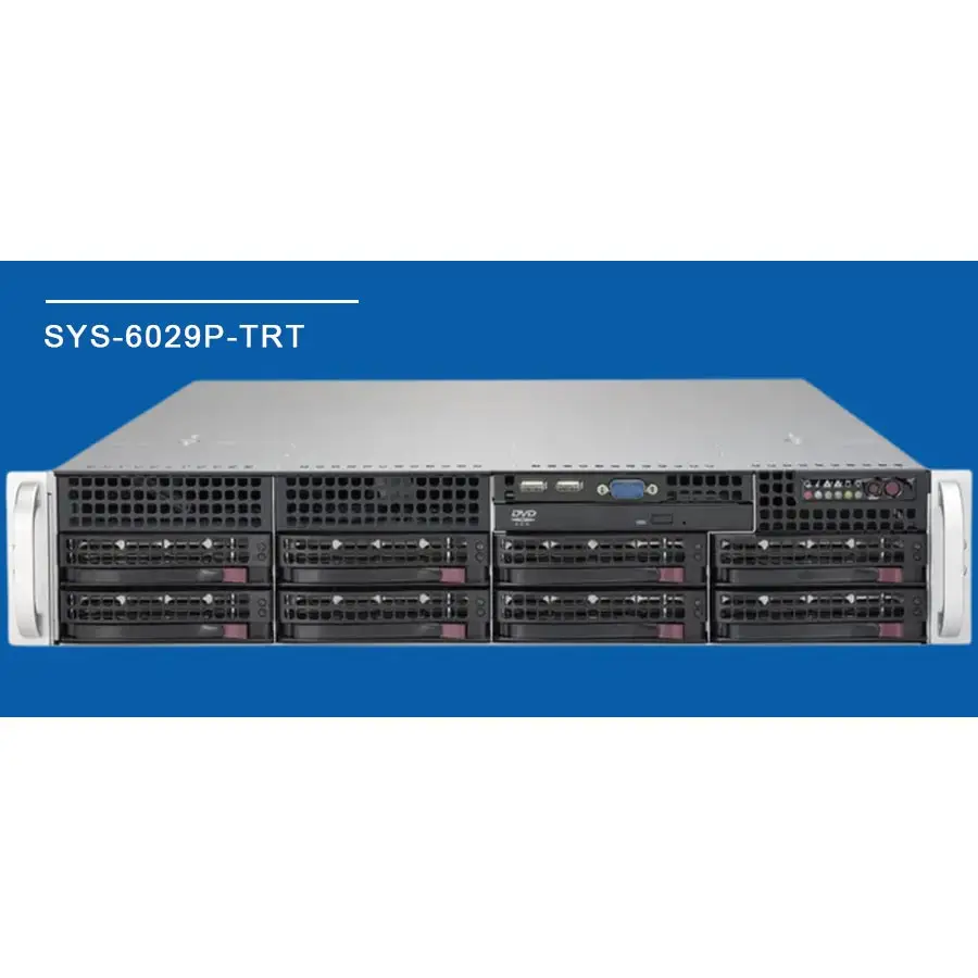 새로운 슈퍼마이크로 Sys-6029p-Trt 2u 랙마운트 Se-825tqc-R1k03lpb 슈퍼 서버 슈퍼 서버 슈퍼마이크로 서버