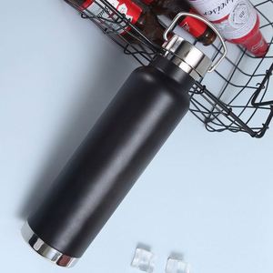 Bouteille isotherme portable en acier inoxydable personnalisée pour le sport, vente en gros - Product Image 2