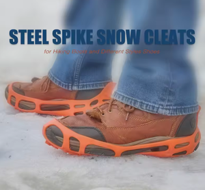 Crampones de hielo para exteriores con 24 puntas para <span class=keywords><strong>botas</strong></span> de senderismo y diferentes estilos de calzado, previenen deslizamientos en actividades al aire libre - Product Image 4