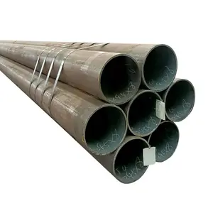 Good quality ASTM A106 API 5L Sch40 Sch80 Hot Rolled Ms Cold Drawn Smls Seamless Carbon Steel pipe machine Tube