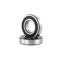 Bantalan Bola Alur Dalam Baja Tahan Karat 420 High Wear 6201ZZ 12x32x10mm Magnetik Untuk Transmisi Industri
