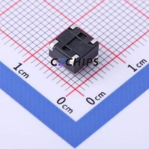 TS-1036U-A3B3-D2 Tactile Switch SMD-4P,6x6mm Switch Single Pole Single Throw Round Button 2.5N Vertical Mount - Product Image 2