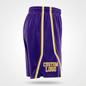 Pantalones Cortos de Baloncesto para Adultos, de Alta Calidad, 100% Poliéster, Ligeros, de Secado Rápido, Transpirables, con Diseño Personalizado del Nombre del Equipo, para Todas las Temporadas - Product Image 6