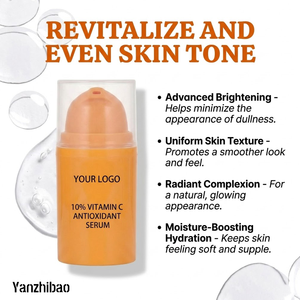 Siero Viso Anti-Età e Illuminante Personalizzato per Pelle Grassa e Secca con Formula di Vitamina C, E e Acido Ferulico per Tutti i Tipi di Pelle - Product Image 2